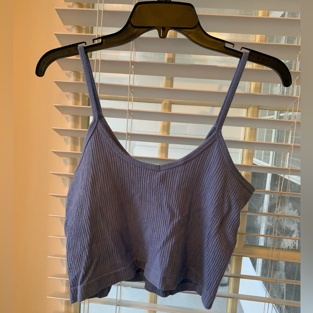 Blue tank top